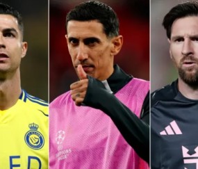 迪马利亚：C罗职业素养第一，可他恰逢梅西时代使得目标难度增加